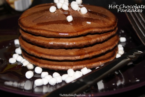 Hot Chocolate Pancakes 
