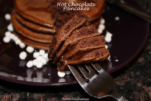 Hot Chocolate Pancakes 